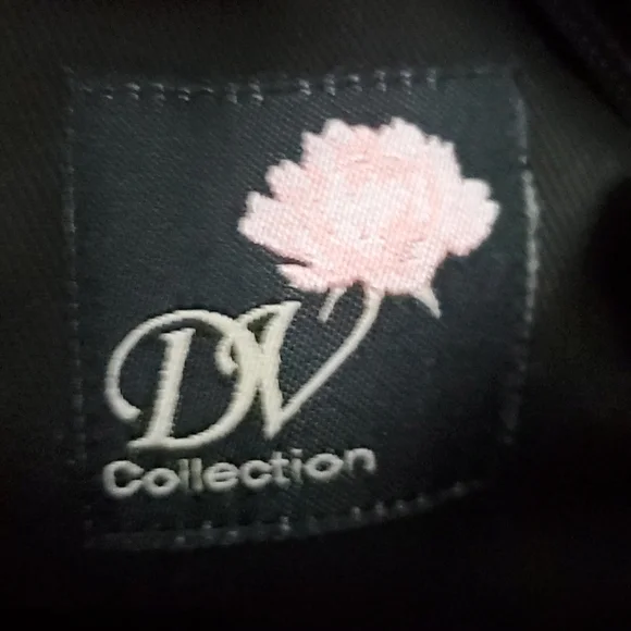 Vintage Dolce Vita 90's  Women's Satin Embroided Purse Handbag - Picture 6 of 8